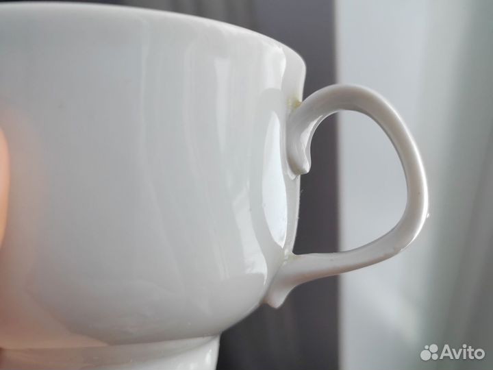 Чашка СССР Дулево в горох маленькая