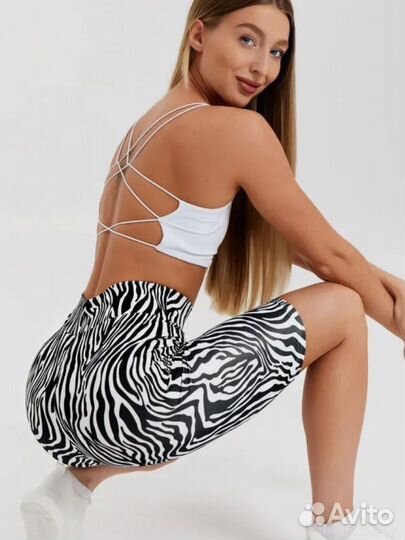 Велосипедки зебра 44/46