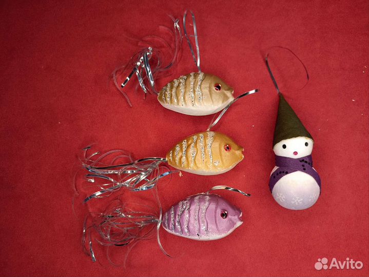 Елочные игрушки СССР