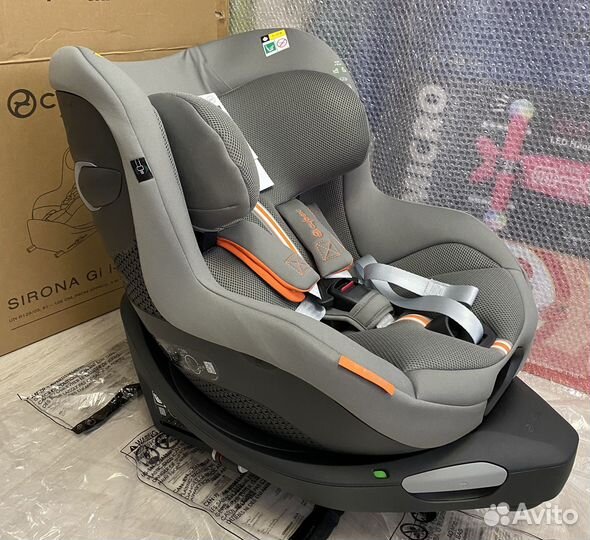 Автокресло Cybex Sirona Gi i-Size Lava Grey Plus