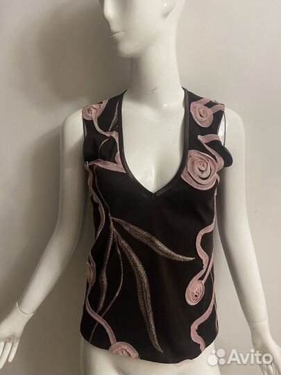 Винтажный топ y2k