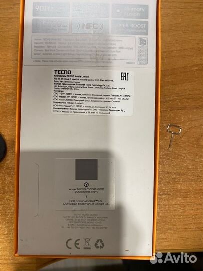 TECNO Spark 8C, 4/64 ГБ