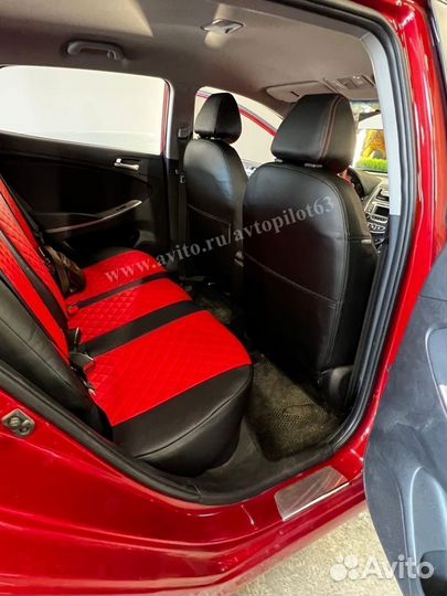 Авточехлы на Hyundai Solaris (2010-2017)