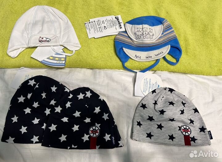 Шапочки на мальчика