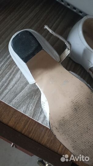 Туфли для девочки 31 размер белые