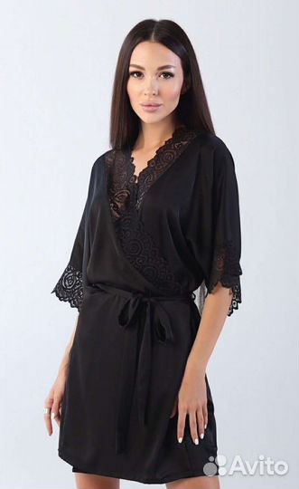 Халат шёлковый, халат атласный, пляжный, домашний