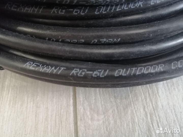 TV кабель: Cavel SAT 703B (Италия), Rexant RG-6U