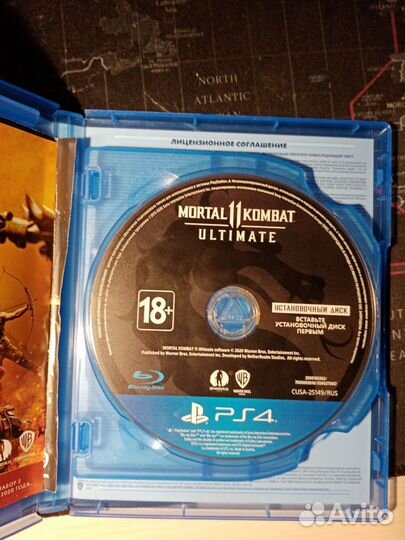 Игра на ps 4 Mortal kombat 11 ultimate