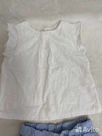 Пакет детской одежды для девочек zara 68