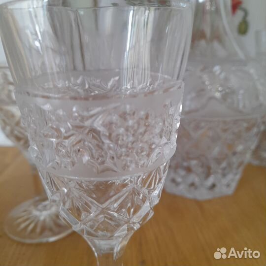 Хрустальный набор из Богемии, Чехословакия