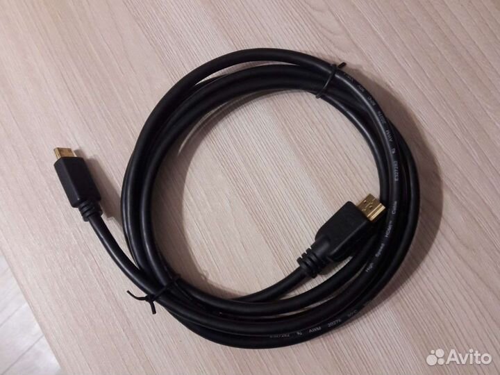 Кабель-переходник hdmi Ver 1.4 (M) - minihdmi (M)