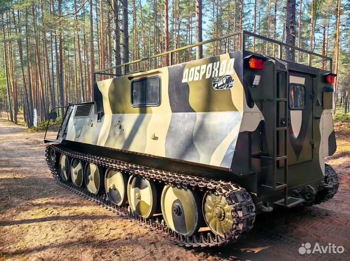 Вездеход Газ-73 (тгм 46)