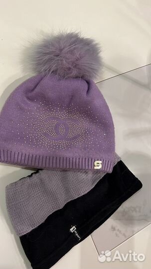 Шапочка- перчатки и горло