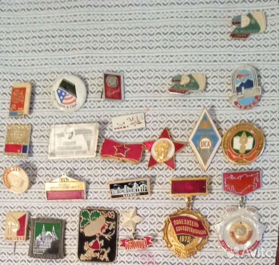 Значки СССР советские