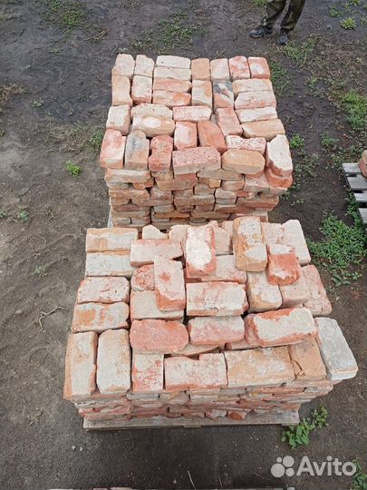 Кирпич красный бу