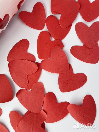 Хлопушка с сердечками