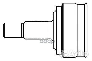Шрус наружн. hyundai trajet 824029