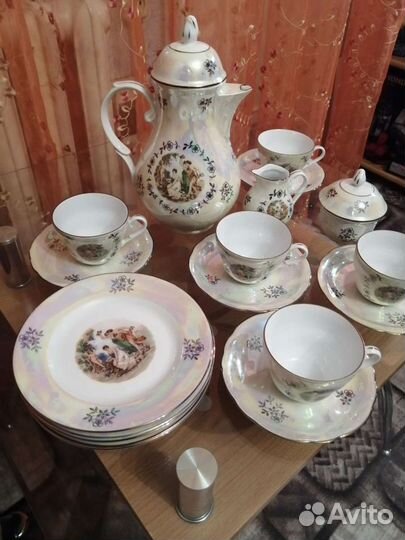 Кофейный сервиз мадонна гдр