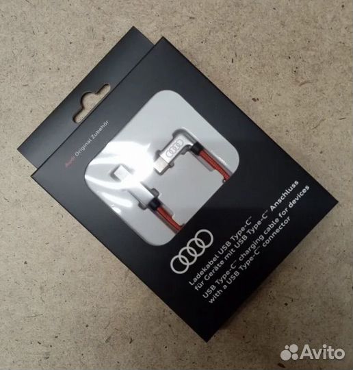 Оригинальный кабель для зарядки Ауди USB-Tupe-C