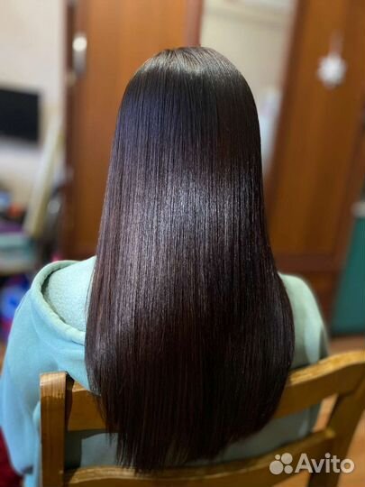 Кератиновое выпрямление волос ботокс волос
