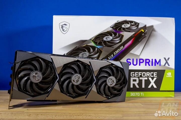 Видеокарта RTX 3070 ti Suprim X