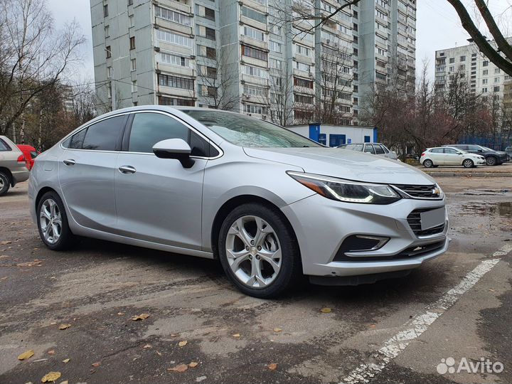 Chevrolet Cruze 1.4 AT, 2017, 102 000 км