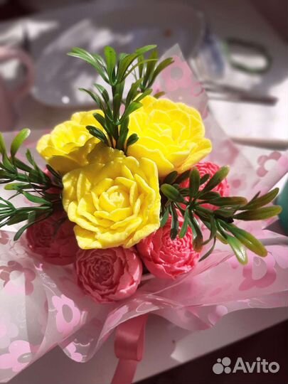 Букет из мыла