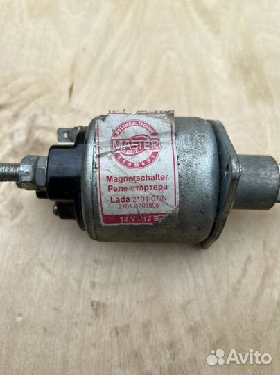 Реле стартера ваз 2101-07