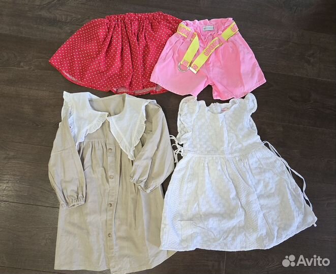 Детские вещи пакетом на девочку 104 110