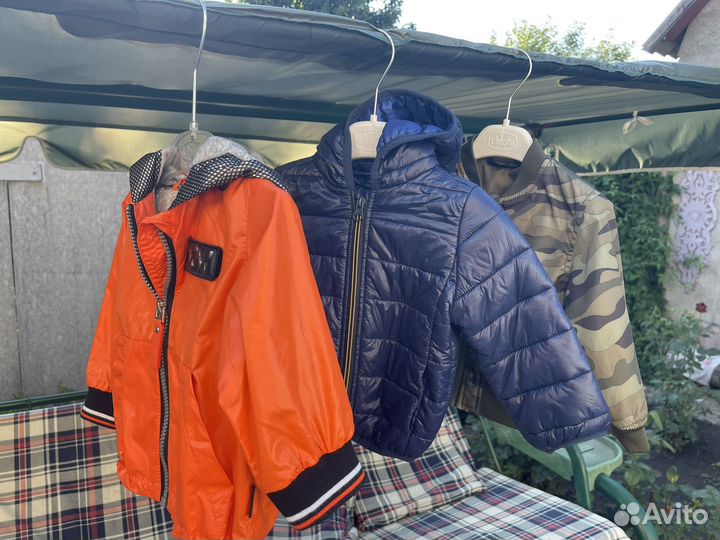 Демисезонные куртки для мальчика 80 см