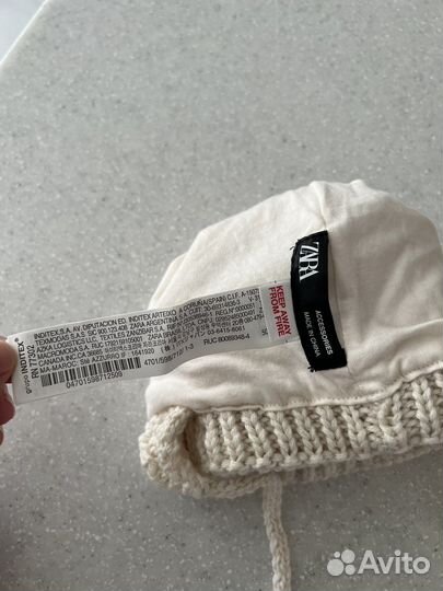 Шапочка детская zara