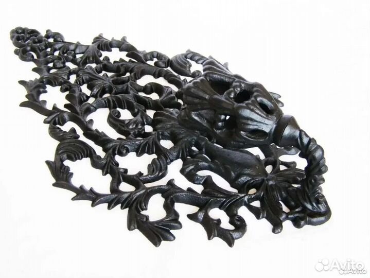 Пара подсвечников Куса Касли Каслинское литье СССР