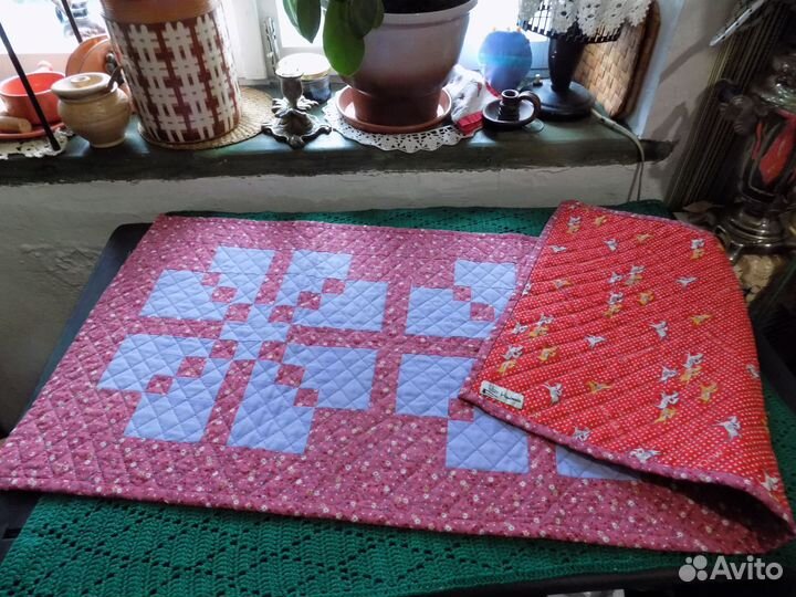 Лоскутная дорожка на стол