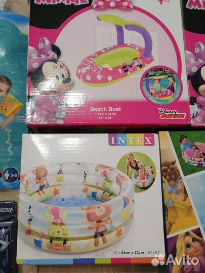 Надувные плотики, лодочки, мячи, матрас