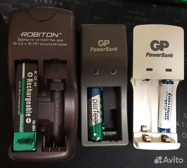 Зарядное устройство AA,AAA, LF6 гумстик