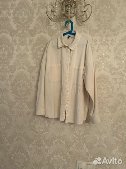 Вельветовая рубашка