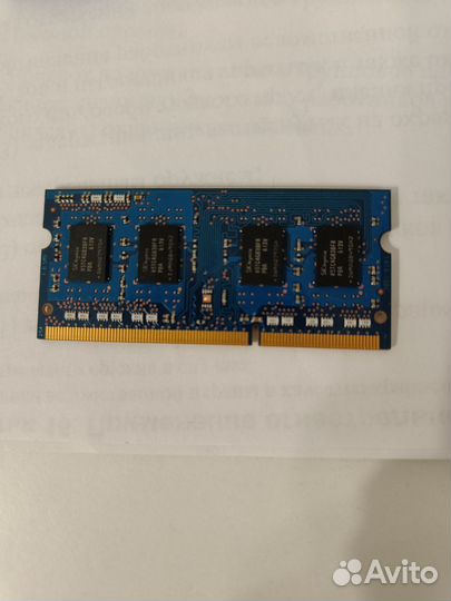 Оперативная память ddr3L для ноутбука 4gb
