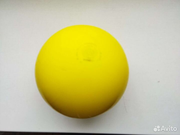 Мяч гимнастический togu диаметр 16 см желтый