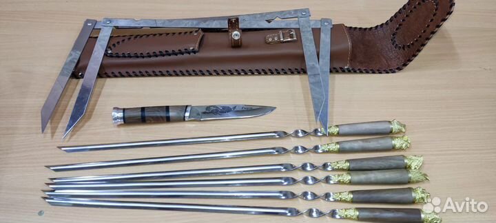 Шампура, нож, ножны