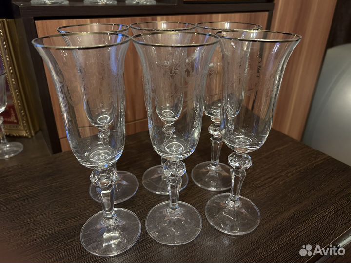 Crystalite Bohemia Фужер для шампанского asio