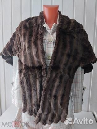 195) Меховое монто 40-е года Винтаж