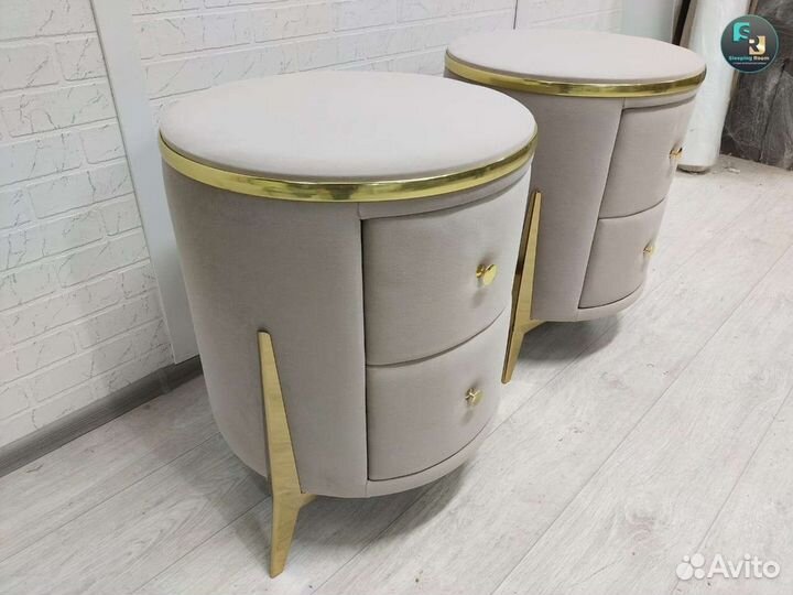 Тумбы прикроватные круглые