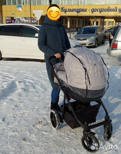 Коляска camarelo navo 3 в 1