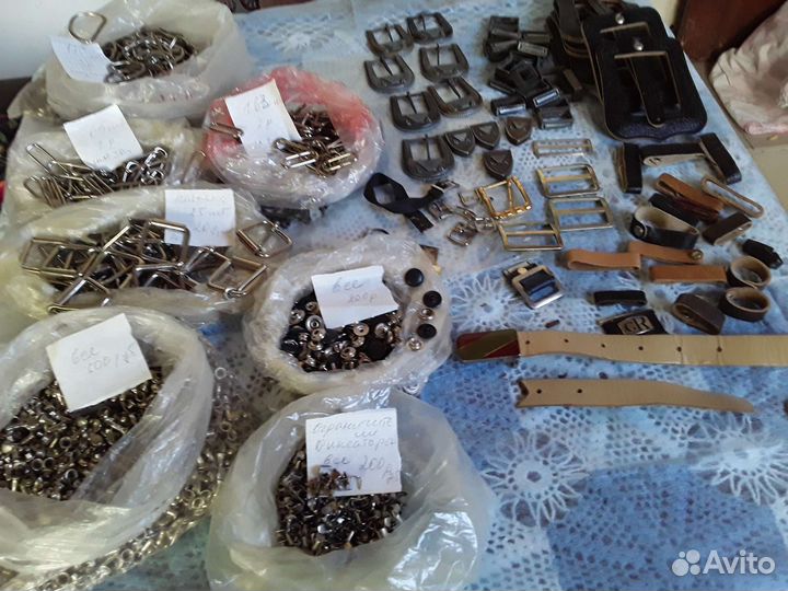 Фурнитура для кож галантерии