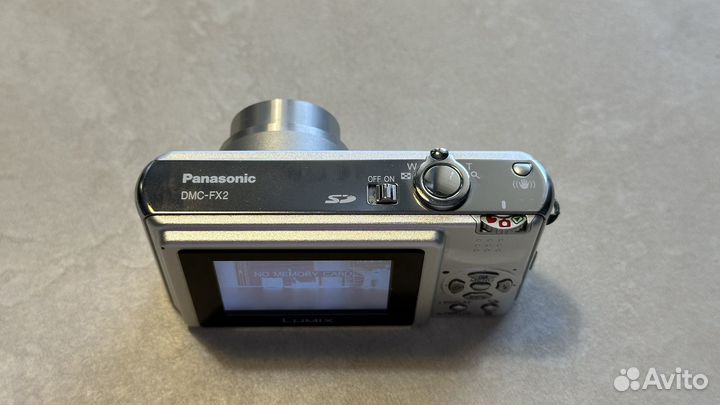 Компактный фотоаппарат panasonic lumix dmc-fx2