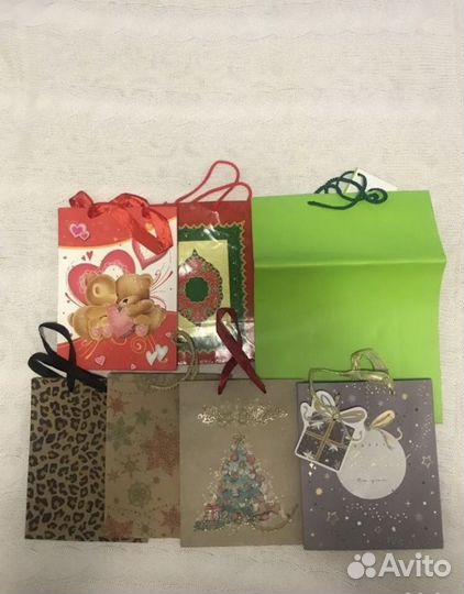 Пакеты подарочные