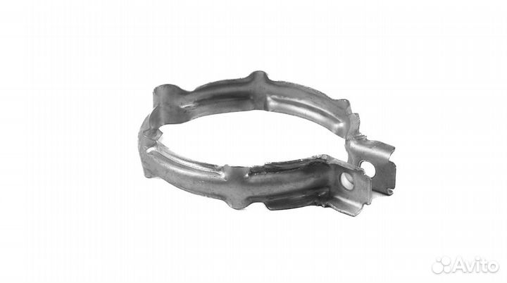 Хомут выхлопной трубы одноболтовой FH (фигурный)