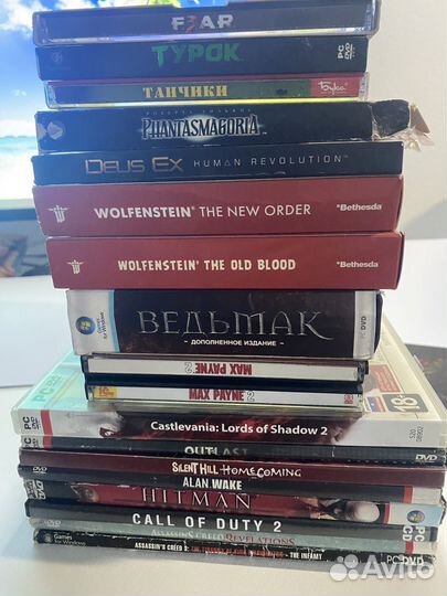 Компьютерные игры диски