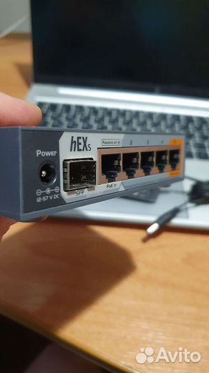 Роутер Mikrotik hEX S (RB760iGS)