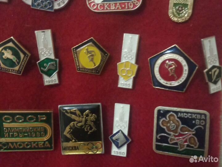Значки Олимпиада 80, Ну,Погоди